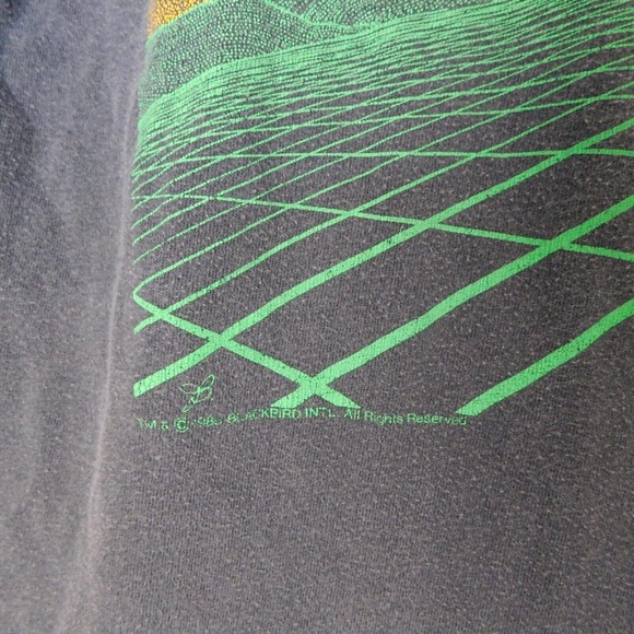 Vintage 80s Fighter Jet F-15 Eagle Plane Faded Shirt Adult XL Single Stitch RARE - Picture 6 of 15